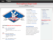 Tablet Screenshot of lexingtonmagicclub.org
